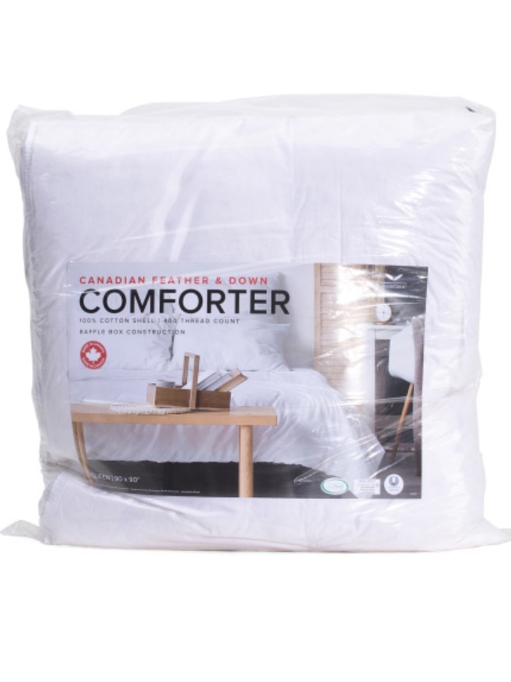 WESTEX White Comforter - Cozy All-Season Bedding
